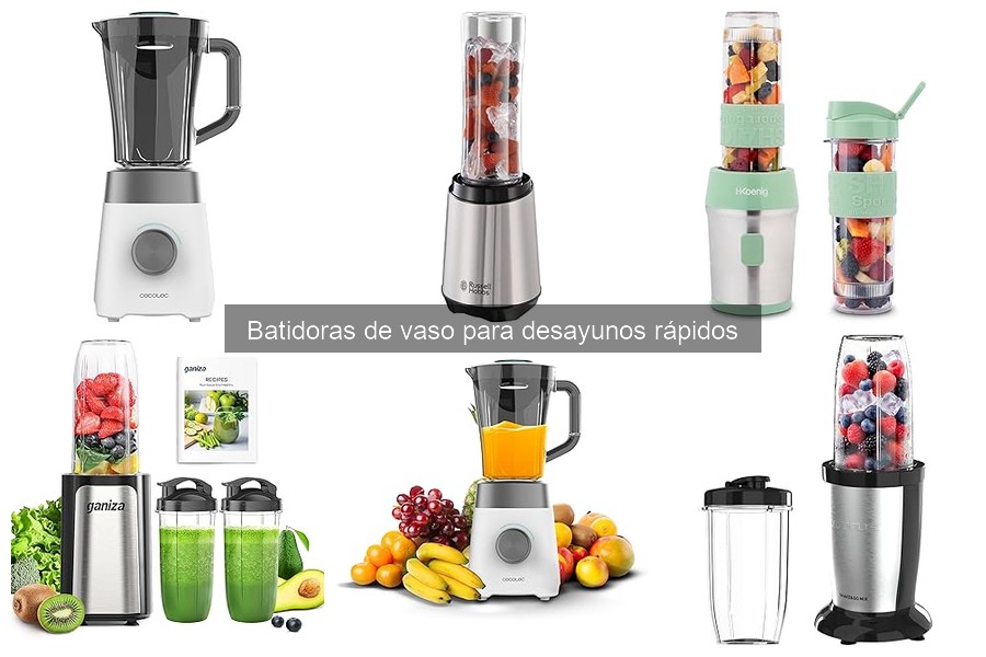 Comparativa de Batidoras de Vaso: Las Mejores Marcas 2023