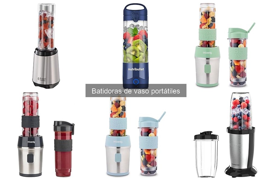 Comparativa de batidoras de vaso portátiles: H.Koenig vs Nutribullet