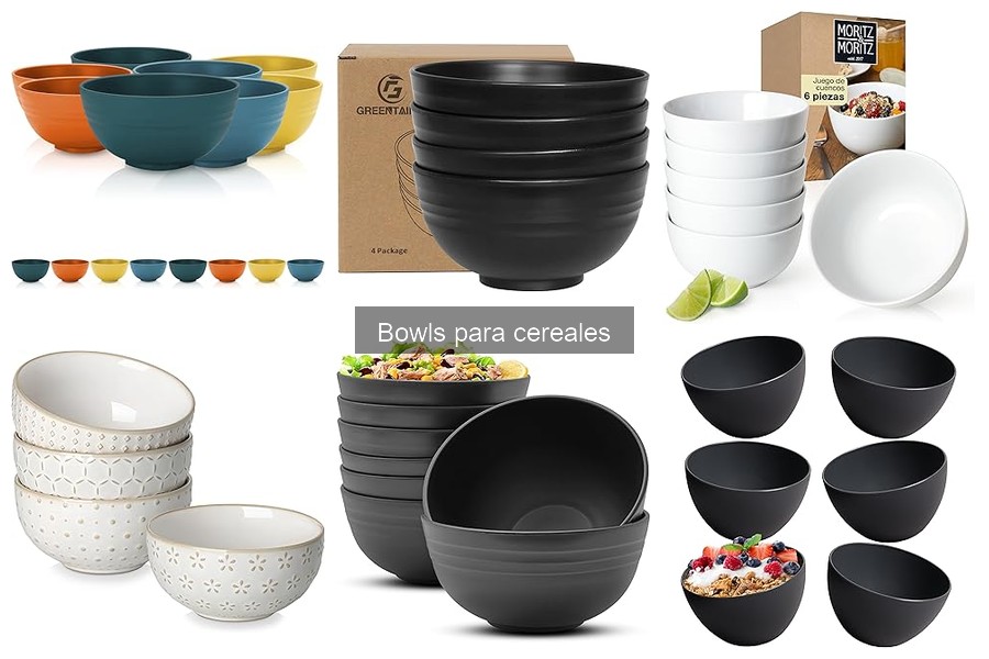 Comparativa de Bowls para Cereales: Las Mejores Marcas