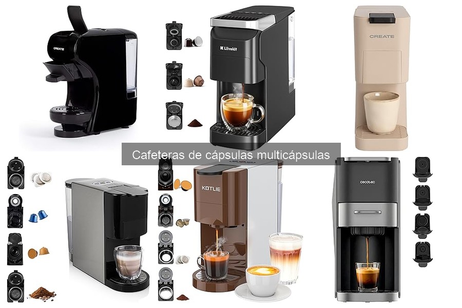 Comparativa de cafeteras multicápsulas vs otros tipos