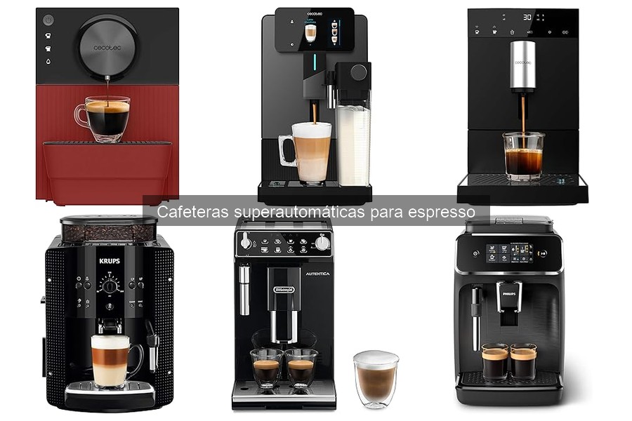 Comparativa de Cafeteras Superautomáticas para Espresso