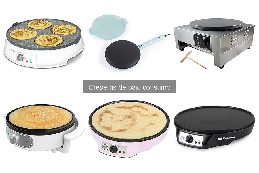 Comparativa de Creperas de Bajo Consumo vs Tradicionales