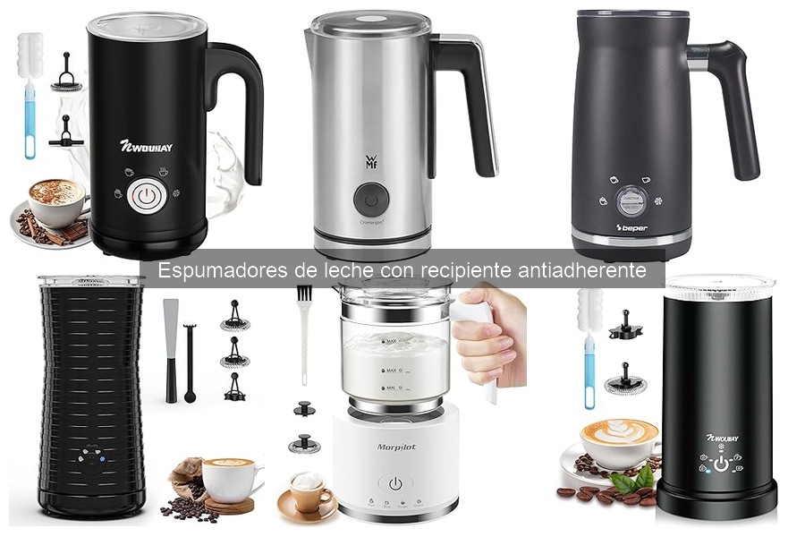 Comparativa de Espumadores de Leche Antiadherentes
