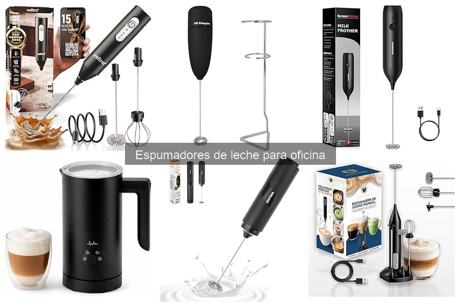 Comparativa de Espumadores de Leche Manuales vs Eléctricos