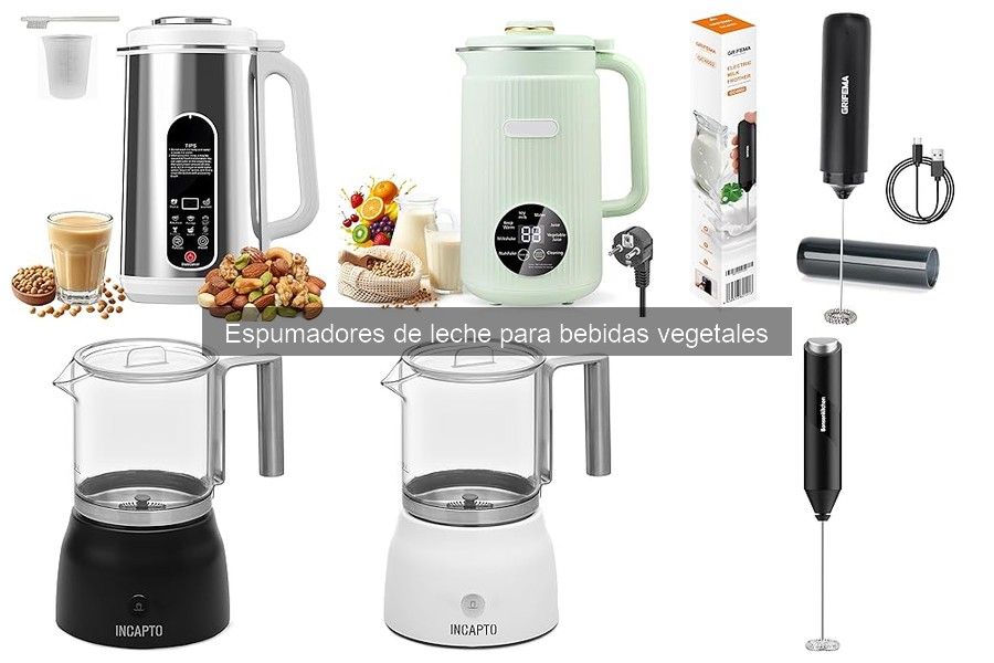 Comparativa de Espumadores de Leche para Bebidas Vegetales