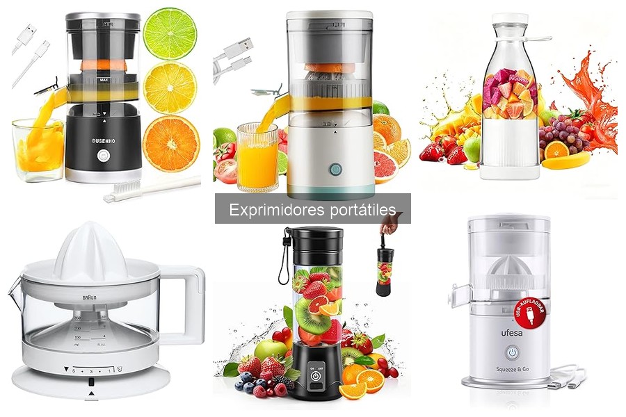 Comparativa de Exprimidores Portátiles: Marcas y Precios
