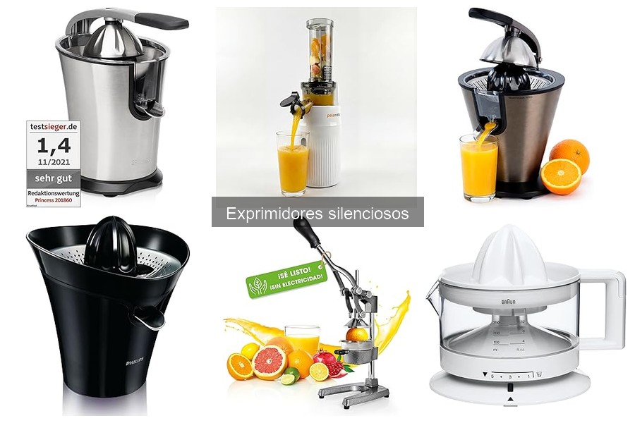 Comparativa de exprimidores silenciosos: Philips vs H.Koenig vs Zuminstant
