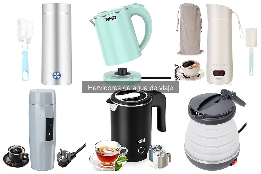 Comparativa de Hervidores de Agua de Viaje: Mejores Marcas