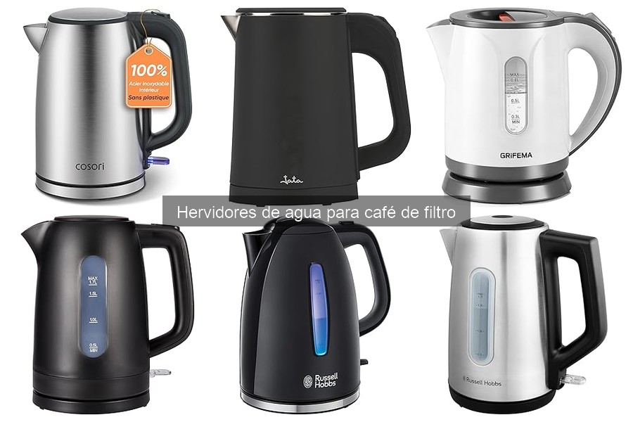Comparativa de hervidores eléctricos y de estufa para café