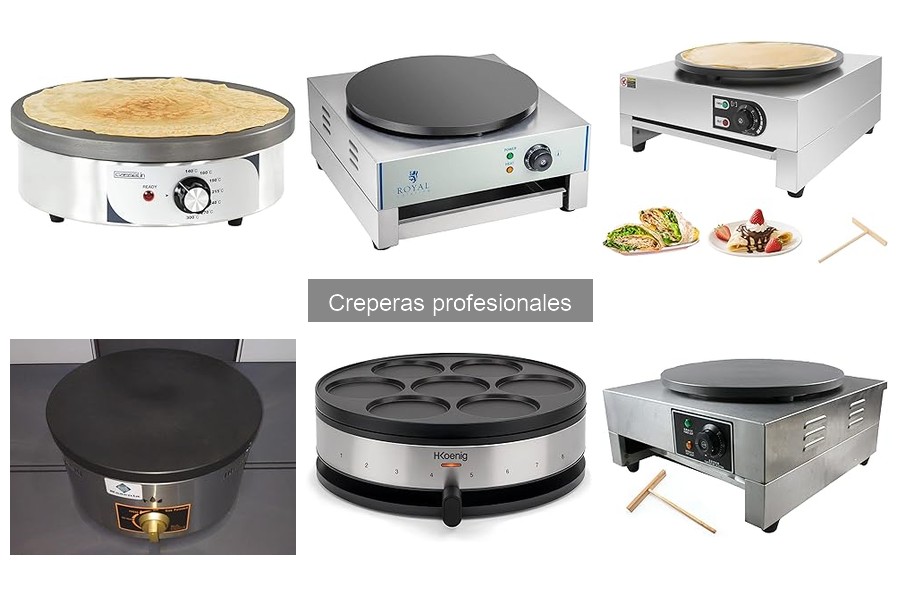 Comparativa de las mejores creperas profesionales