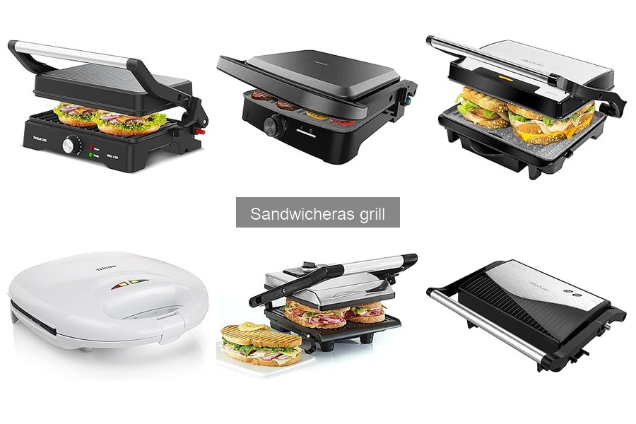 Comparativa de las mejores sandwicheras grill del mercado