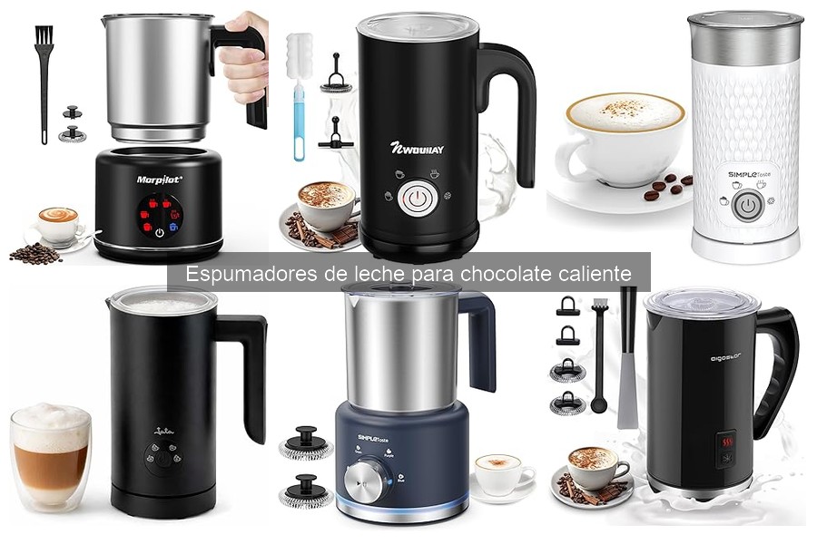 Comparativa de los Mejores Espumadores de Leche para Chocolate