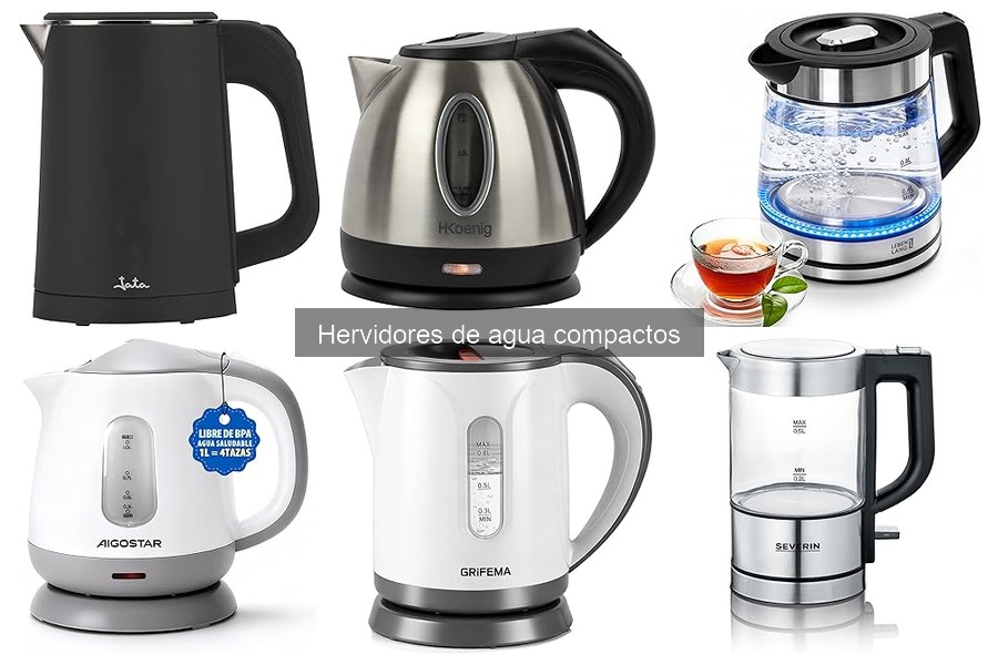 Comparativa de los Mejores Hervidores de Agua Compactos