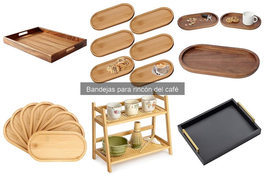 Comparativa de materiales para bandejas de café: durabilidad y estilo