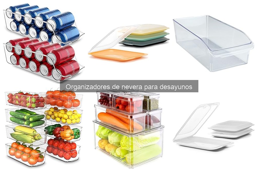 Comparativa de organizadores de nevera: plástico vs metal