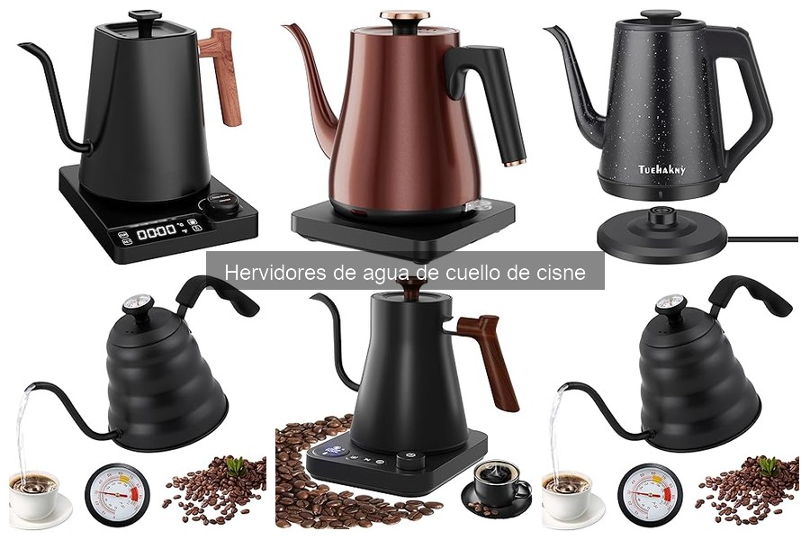 Comparativa de precios de hervidores de cuello de cisne