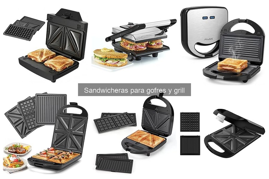 Comparativa de Sandwicheras para Gofres y Grill: Mejores Marcas