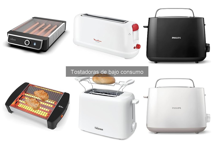Comparativa de Tostadoras de Bajo Consumo: Mejores Marcas