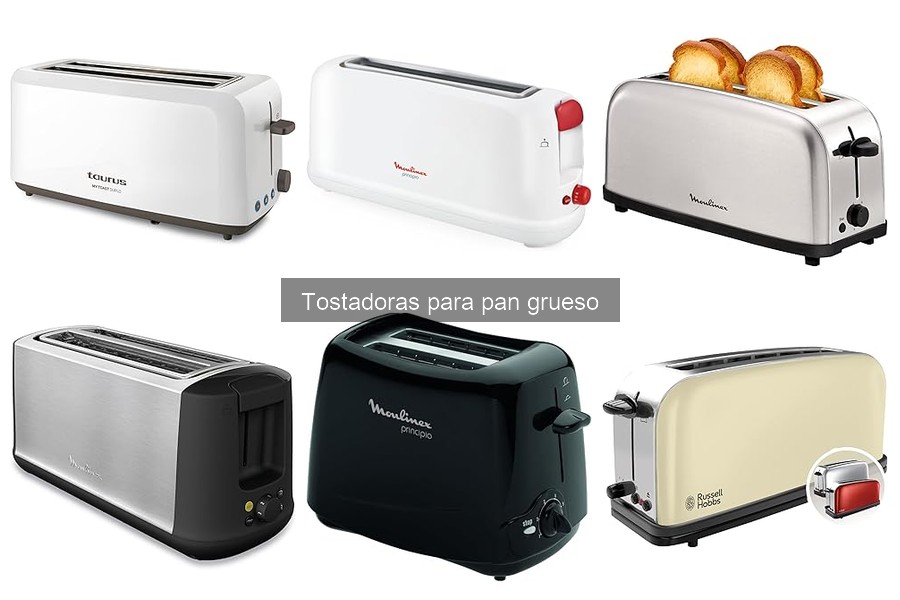 Comparativa de Tostadoras para Pan Grueso: Durabilidad y Más