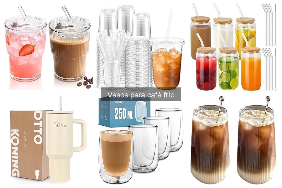 Comparativa de Vasos para Café Frío: Mejores Marcas y Precios