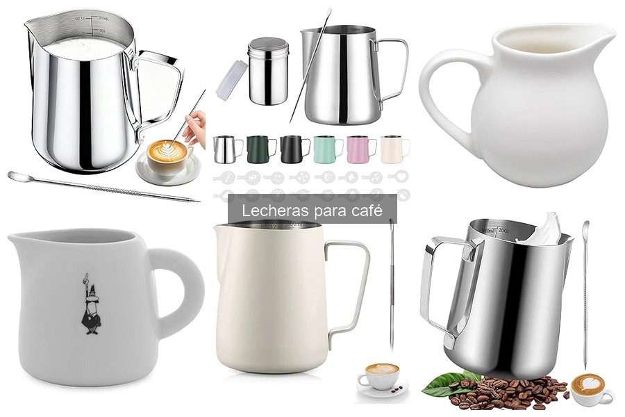 Comparativa: Lecheras de acero inoxidable vs. vidrio