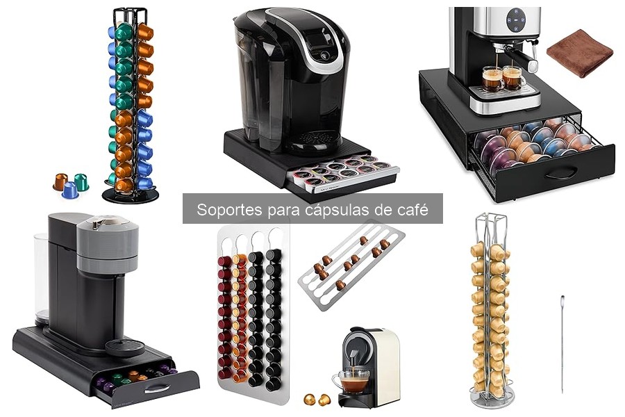 Comparativa: Soportes magnéticos vs. sobremesa para cápsulas de café