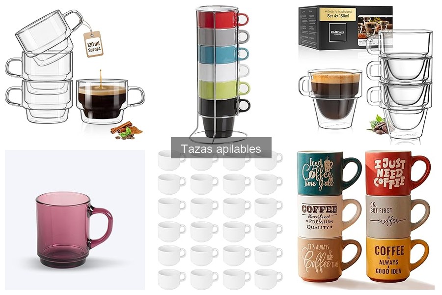 Comparativa: Tazas Apilables de Cerámica vs Plástico