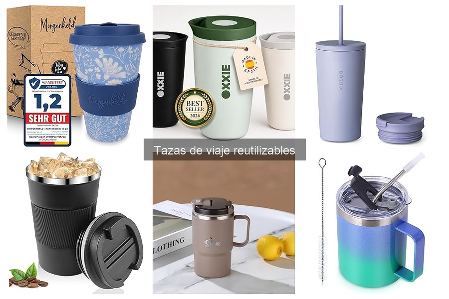Comparativa Tazas de Viaje: Reutilizables vs Desechables