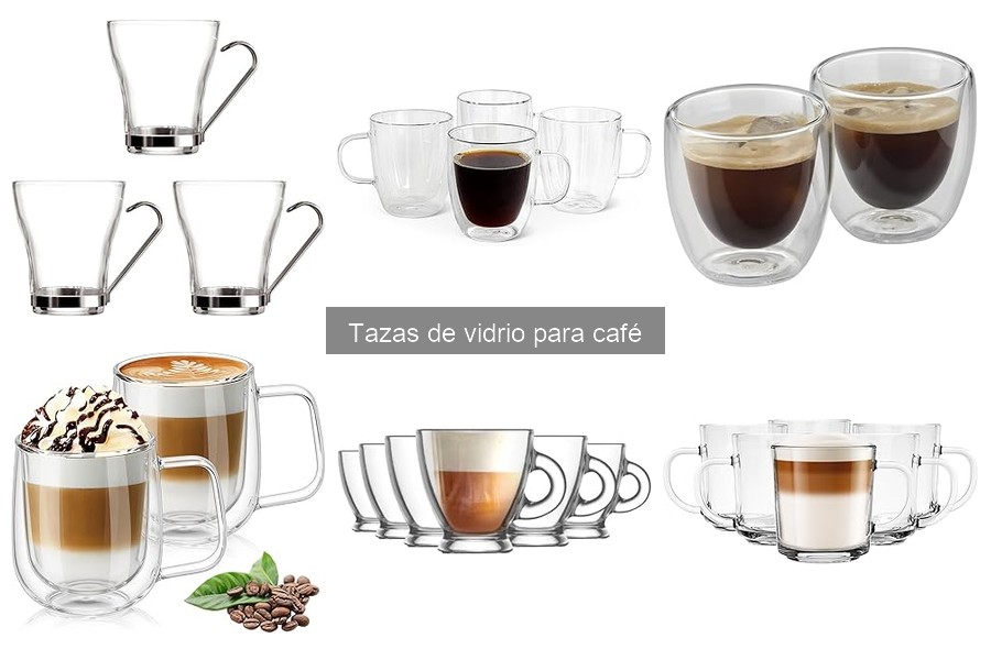 Comparativa: Tazas de vidrio vs tazas de cerámica para café