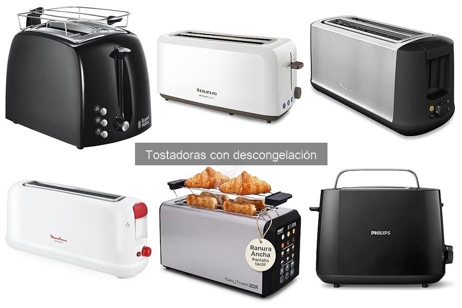 Comparativa: Tostadoras con Descongelación vs. Convencionales