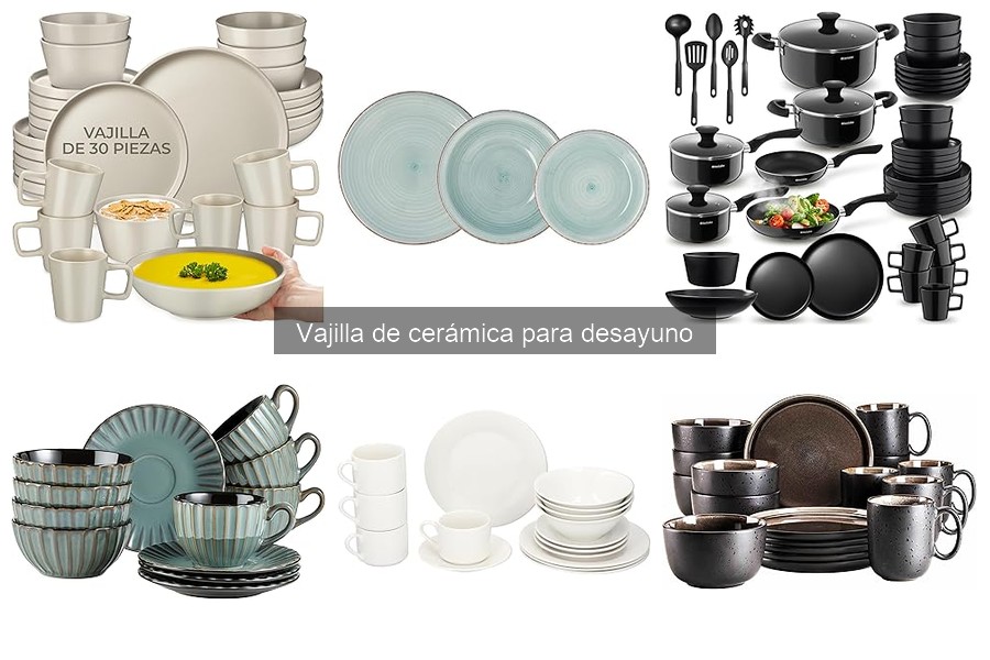 Comparativa: Vajilla de Cerámica vs. Otros Materiales