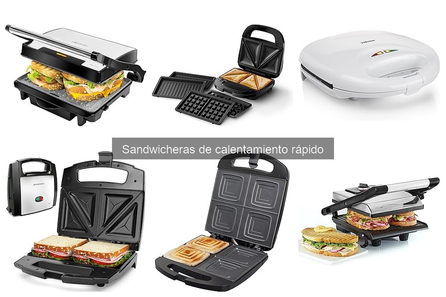 Consejos de seguridad para usar sandwicheras de calentamiento rápido