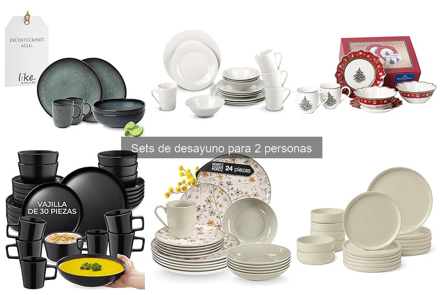 Consejos para elegir el set de desayuno perfecto para pareja