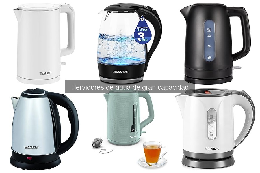 Consejos para elegir la mejor marca de hervidores de agua
