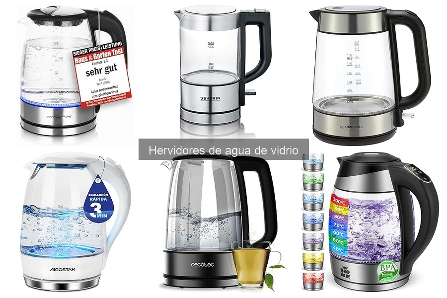 Consejos para limpiar y mantener hervidores de agua de vidrio