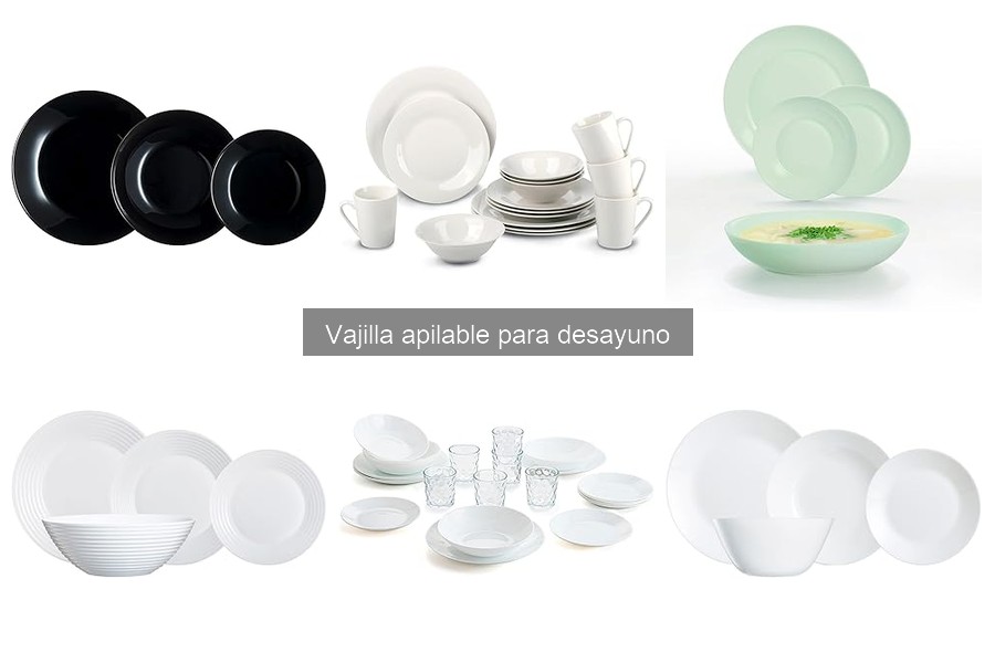Criterios de Sostenibilidad en la Vajilla Apilable para Desayuno