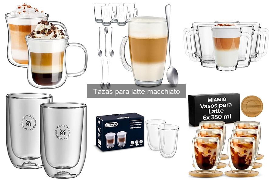 Descubre las tazas ideales para latte macchiato