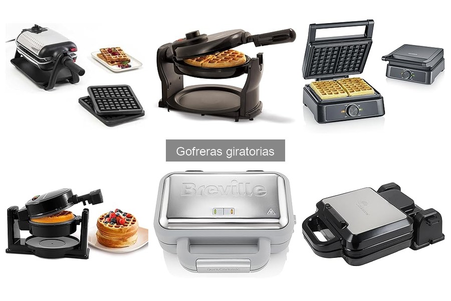 Descuentos actuales en gofreras giratorias para tus desayunos