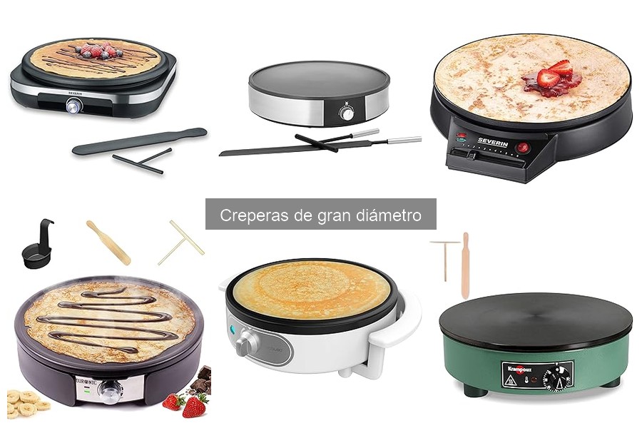 Diferencias entre creperas eléctricas y de inducción