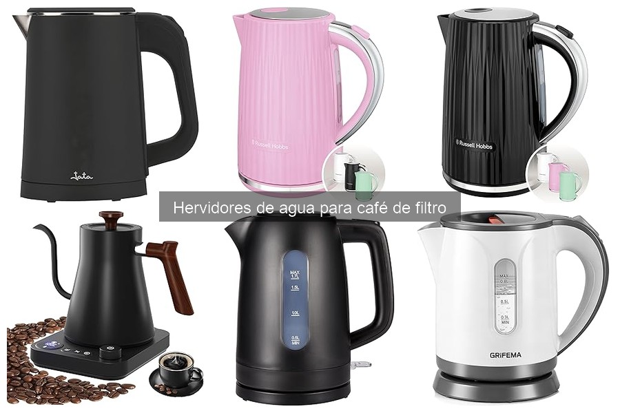 Diferencias entre hervidores de agua y cafeteras eléctricas