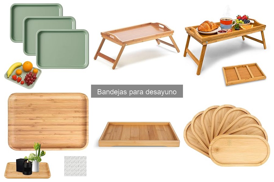 Dónde comprar bandejas para desayuno: mejores tiendas y precios