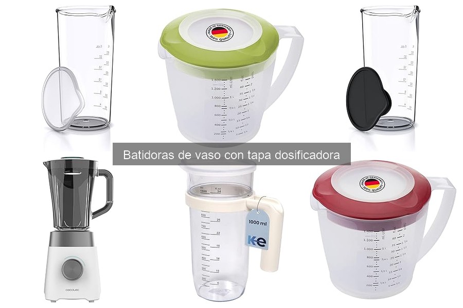 Dónde comprar batidoras de vaso con tapa dosificadora y precios