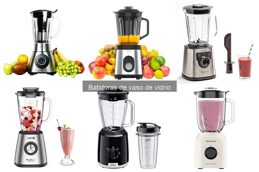 Dónde comprar batidoras de vaso de vidrio: tiendas y consejos