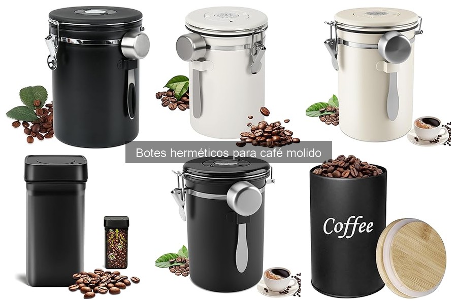 Dónde comprar botes herméticos para café molido al mejor precio