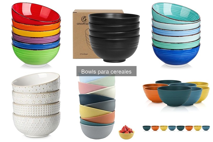 Dónde comprar bowls para cereales baratos y de calidad