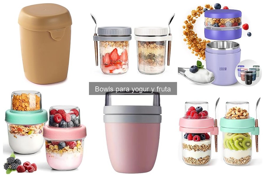 Dónde comprar bowls para yogur y fruta a buen precio