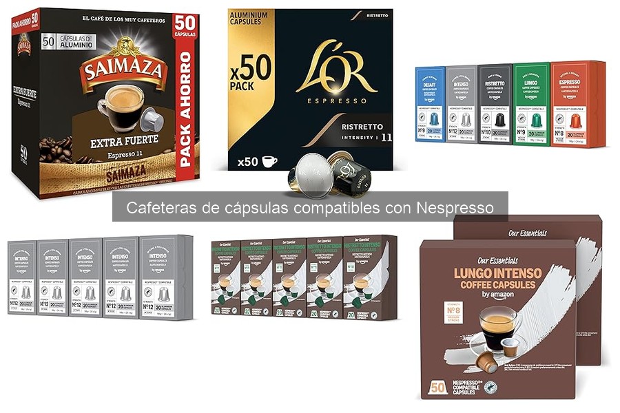 Dónde comprar cafeteras de cápsulas compatibles con Nespresso