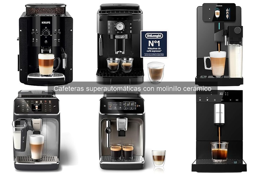Dónde comprar cafeteras superautomáticas con molinillo cerámico