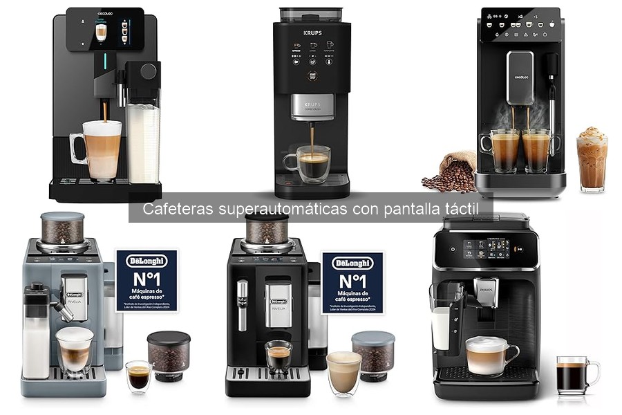 Dónde comprar cafeteras superautomáticas con pantalla táctil baratos