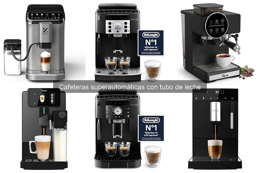Dónde comprar cafeteras superautomáticas con tubo de leche baratas